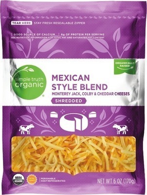 Kroger Simple truth organic cheese offer