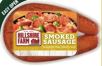 Kroger Hillshire farm smoked sausage offer