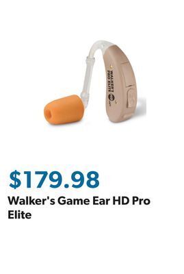 Sam's Club Walker's game ear hd pro elite offer