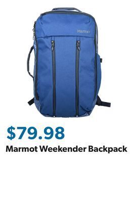 Sam's Club Marmot weekender backpack offer