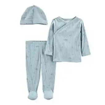 Kohl's Baby carter's 3-piece side-snap top & pant set offer