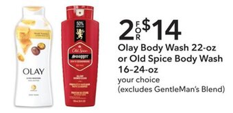 Publix Olay Body Wash 22-oz or Old Spice Body Wash 16-24-oz offer