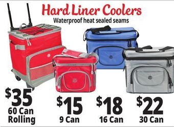 Ocean State Job Lot Hard lined coolers offer