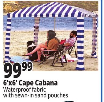 Ocean State Job Lot Crown shades cape cabana beach canopy, 6.5 offer