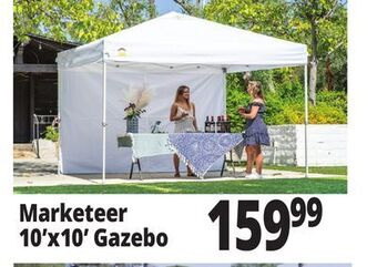 Ocean State Job Lot Marketeer 10'x10' one-touch pop-up gazebo offer