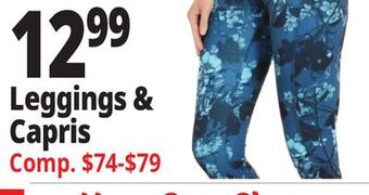 Ocean State Job Lot Leggings & capris offer