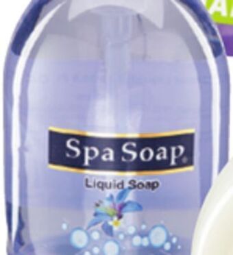 Ocean State Job Lot Spa soap clear liquid soap, 16.9 oz offer