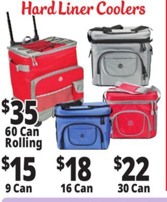 Ocean State Job Lot Hard liner coolers offer
