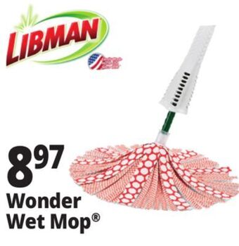 Ocean State Job Lot Wonder wet mop® offer