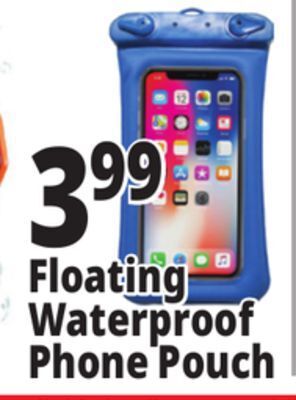 Ocean State Job Lot Techbunch universal waterproof phone pouch offer