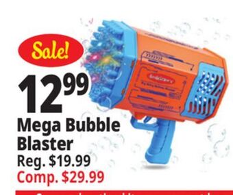 Ocean State Job Lot Mega bubble blaster offer