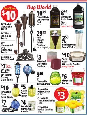 Ocean State Job Lot Bug world offer