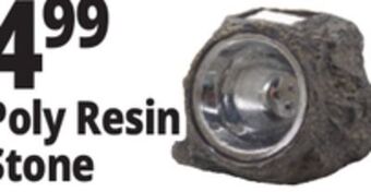 Ocean State Job Lot Poly resin stone offer