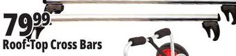 Ocean State Job Lot Roof-top cross bars offer