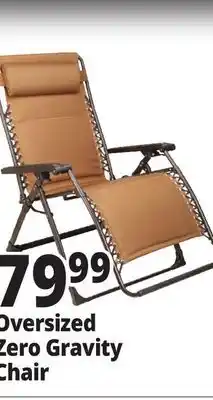 Ocean State Job Lot Oversized zero gravity chair offer