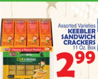 Bravo Supermarkets Keebler sandwich crackers offer
