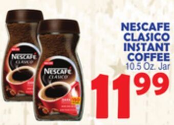 Bravo Supermarkets Nescafe clasico instant coffee offer