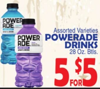 Bravo Supermarkets Powerade drinks offer