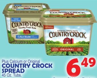Bravo Supermarkets Country crock spread offer