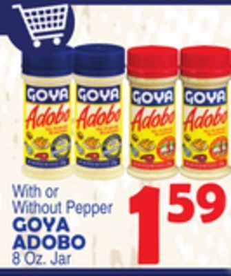 Bravo Supermarkets Goya adobo offer