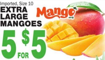 Bravo Supermarkets Extra large mangoes offer