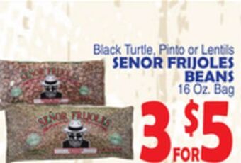 Bravo Supermarkets Senor frijoles beans offer