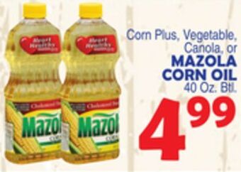Bravo Supermarkets Mazola corn oil offer