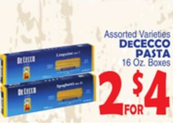 Bravo Supermarkets Cecco pasta offer