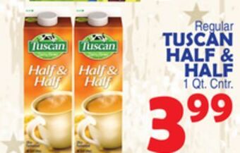 Bravo Supermarkets Tuscan half & half offer