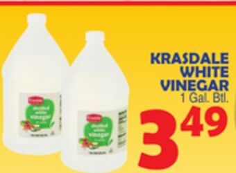 Bravo Supermarkets Krasdale white vinegar offer