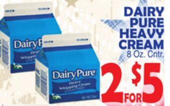 Bravo Supermarkets Dairy pure heavy cream offer
