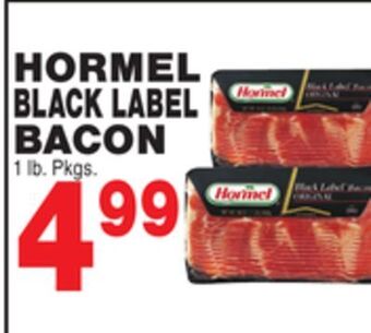Bravo Supermarkets Hormel black label bacon offer