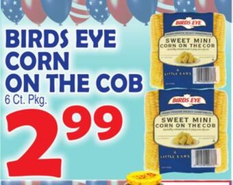 Bravo Supermarkets Birds eye corn on the cob offer