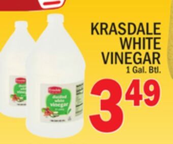 C Town Krasdale white vinegar offer