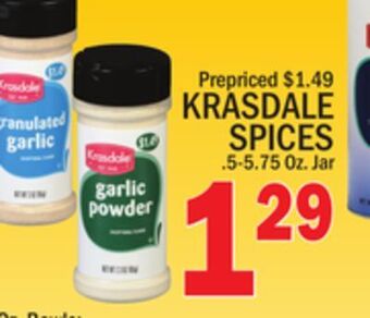 C Town Krasdale spices offer