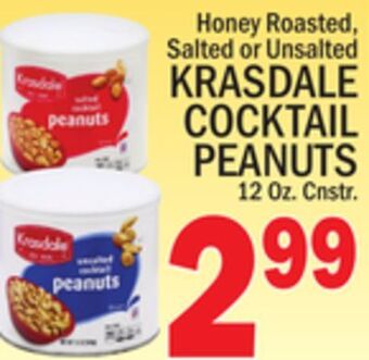 C Town Krasdale cocktail peanuts offer