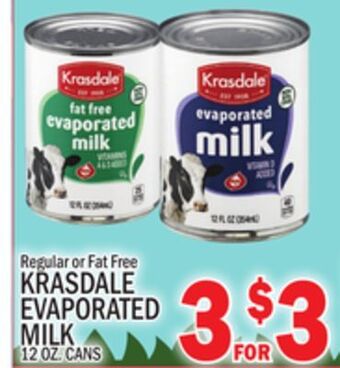 C Town Krasdale evaporated milk offer