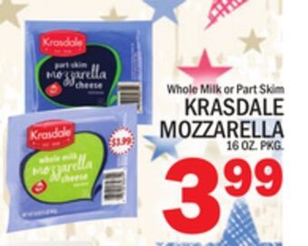 C Town Krasdale mozzarella offer