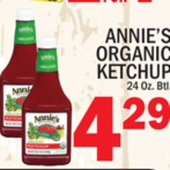 C Town Annie's organic ketchup offer