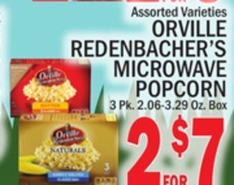 C Town Orville redenbacher's microwave popcorn offer