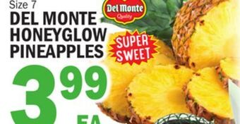 C Town Del monte honeyglow pineapples offer