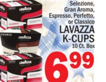 C Town Lavazza k-cups offer