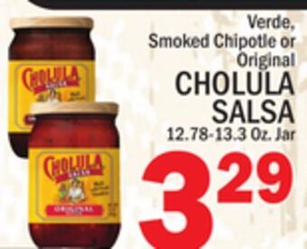 C Town Cholula salsa offer
