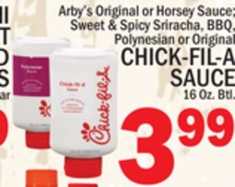 C Town Chick-fil-a sauce offer