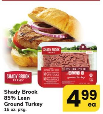 ACME Shady brook 85% lean ground turkey offer
