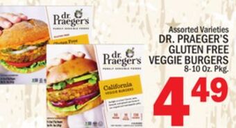 C Town Dr. praeger's gluten free veggie burgers offer