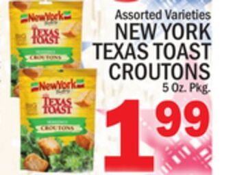 C Town New york texas toast croutons offer