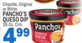 C Town Pancho's queso dip offer