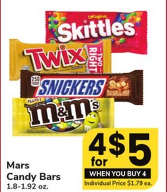 ACME Mars candy bars offer