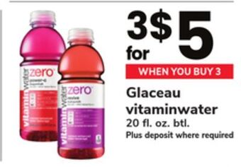 ACME Glaceau vitaminwater offer